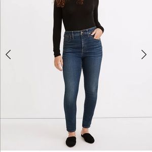 Madewell Curvy High Rise Skinny Jeans